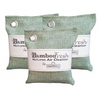 Bamboo Charcoal Air Purifying Bag  3 Pack 600g Natural Freshener NON-TOXIC Purifier ~ NATURALLY ELIMINATES Odors  Allergens & Harmful Pollutants ~ Fragrance Free  Chemical Free ~ ReUse Up To 2 Years - B01KQUTJT6